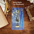 Vintage Floral Hollow Metal Bookmark